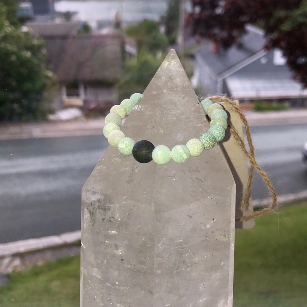 • CHILD [matte] Amazonite Shungite •